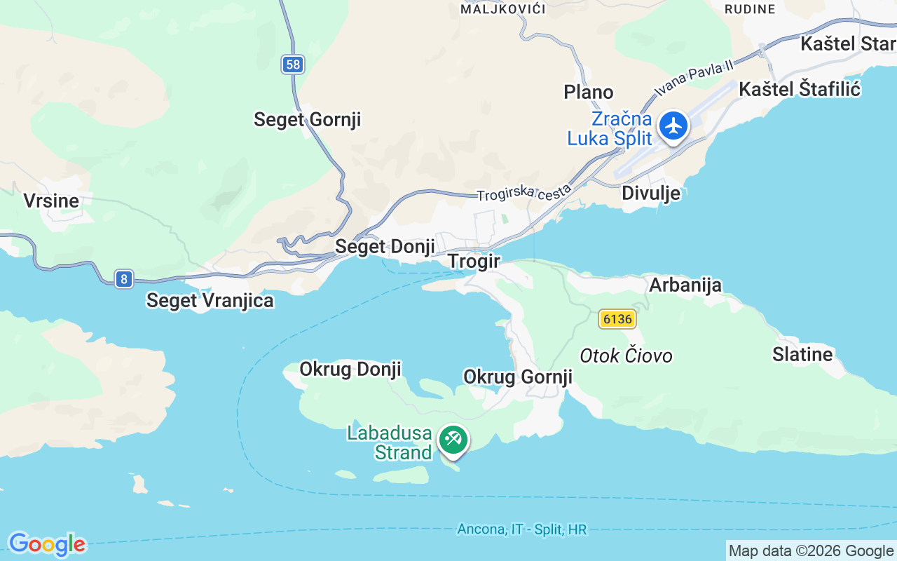 Emplacement du Catamaran: Marina & Yacht Service Center Trogir (Sct), Trogir