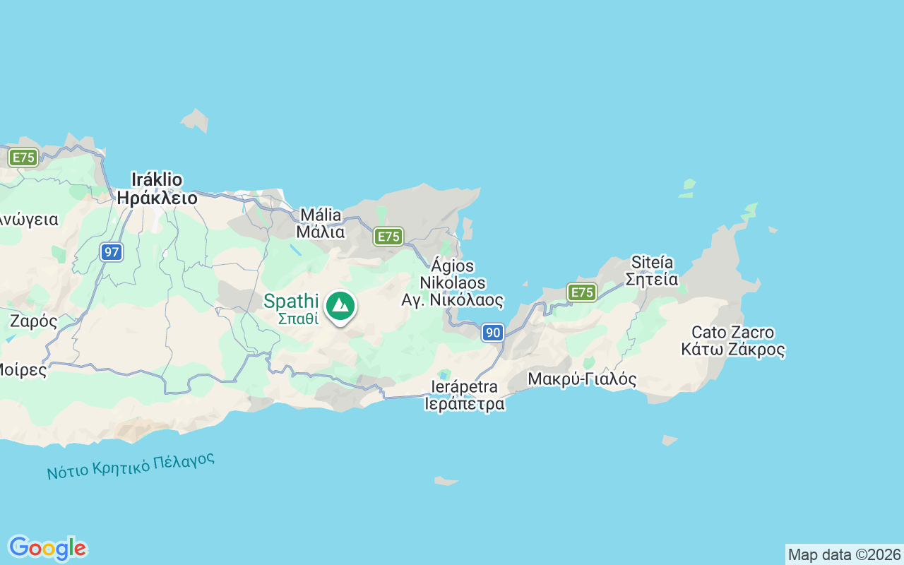 Localização do(a) Lancha: Amoudi Beach, Ágios Nikolaos