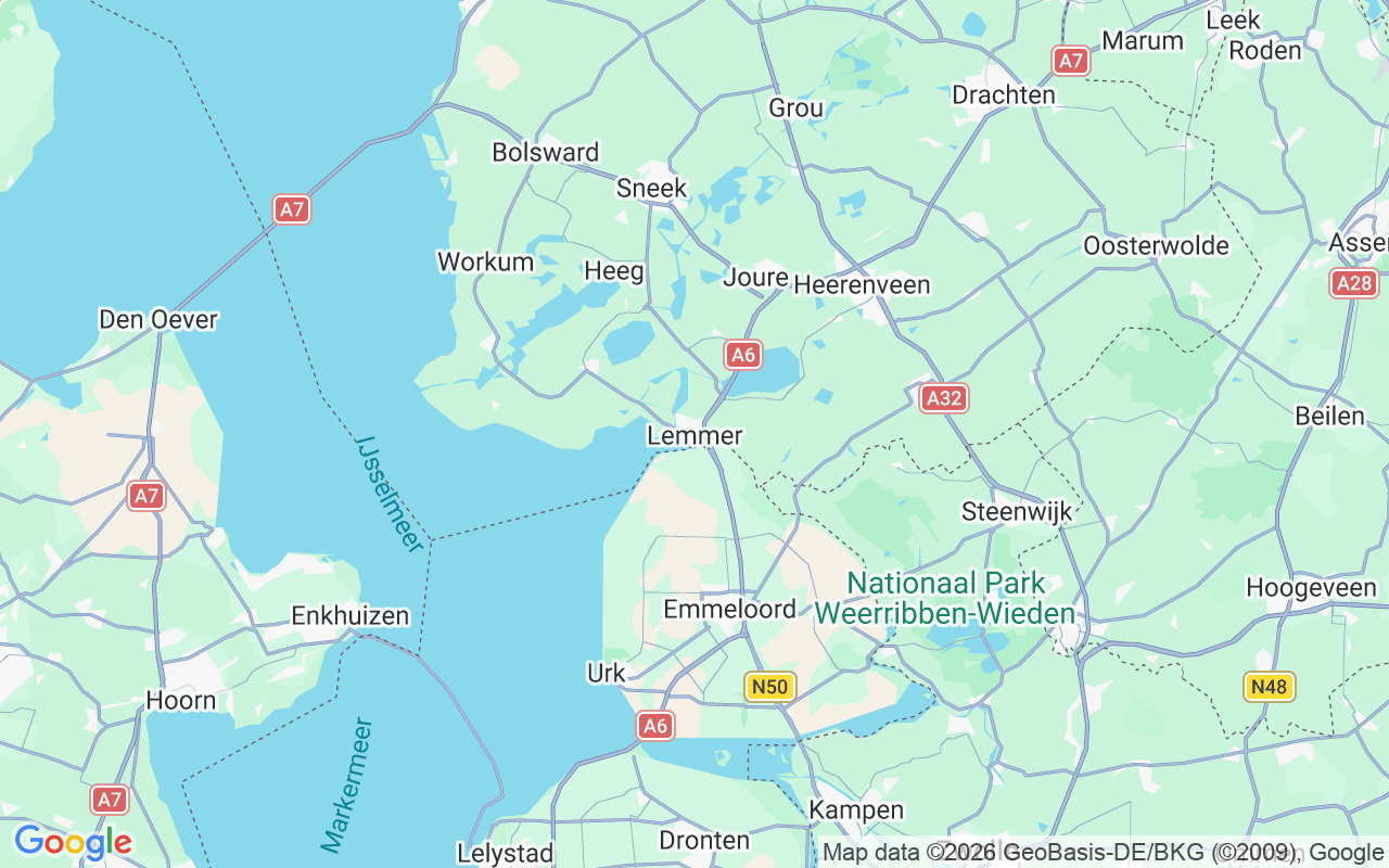 De locatie van Zeilboot: Lemmer, Lemmer