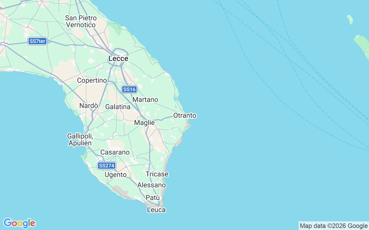 Plats för Motorbåt: Otranto, 73028 Otranto