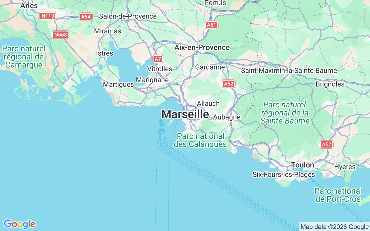 Emplacement du Voilier: Marseille, France