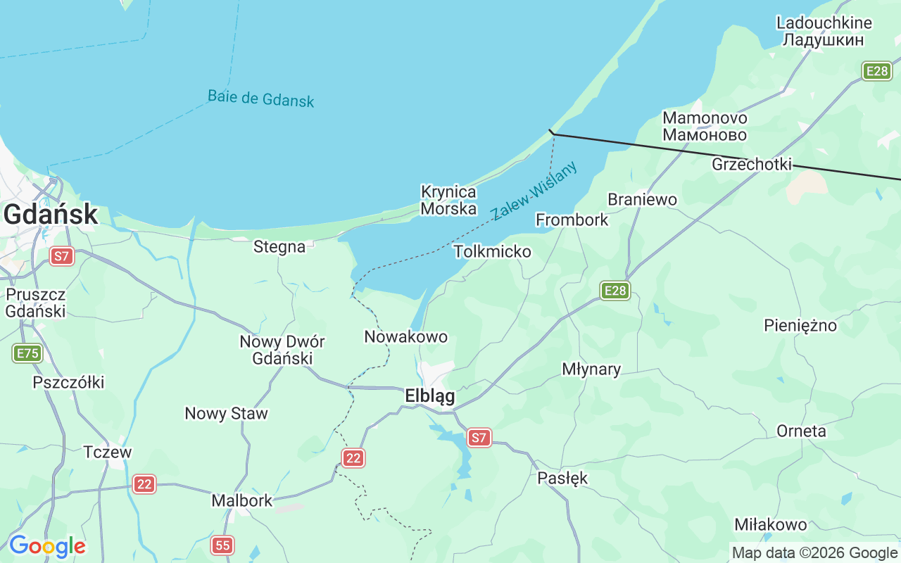 Emplacement du Voilier: Marina Suchacz, 82-340 Suchacz