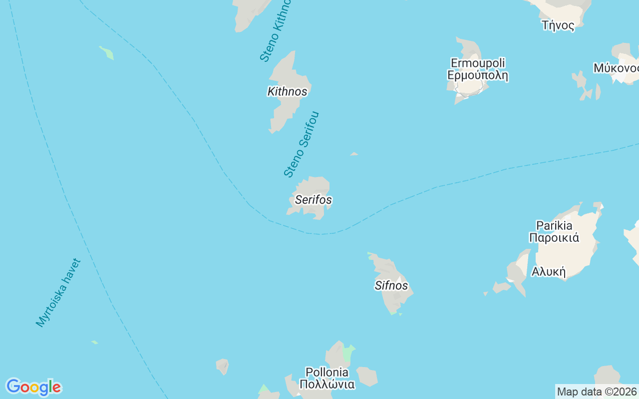 Plats för Båt utan licens : Livadi, Serifos 840 05