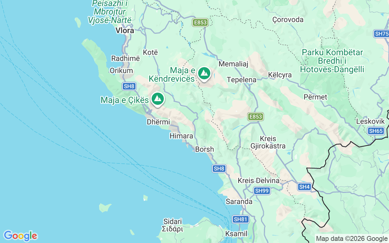 Liegeplatz RIB: Triport, Kreis Vlora