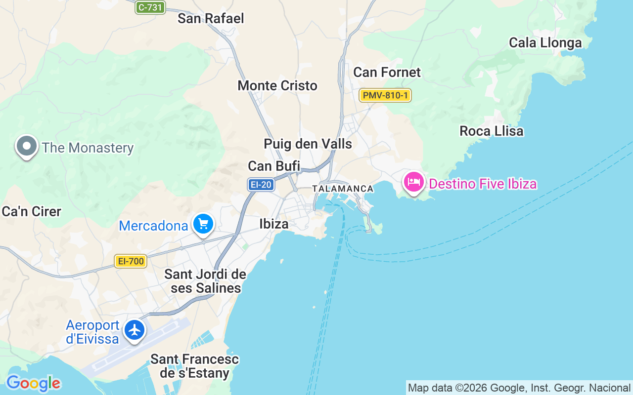 Plats för RIB-båt: Ibiza, Spanien