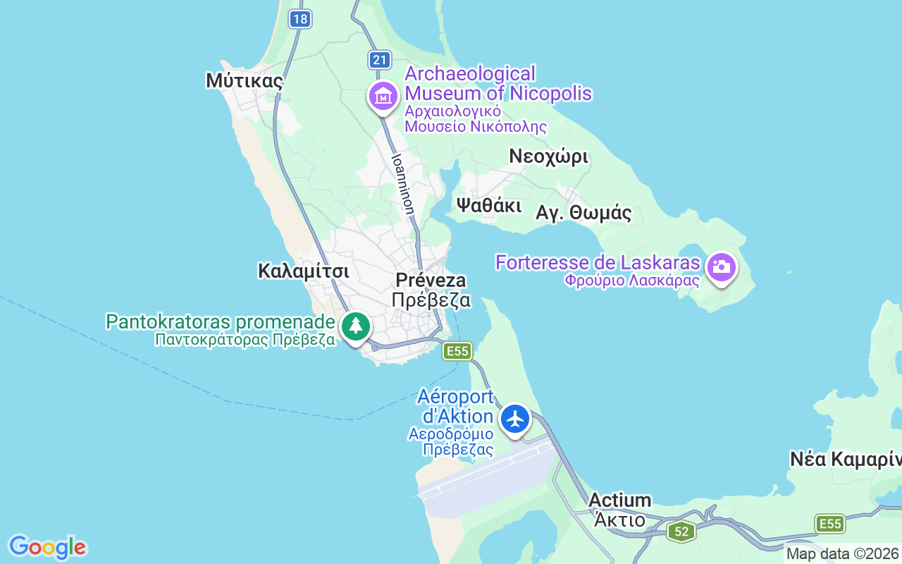 Emplacement du Voilier: Preveza Marina, Préveza