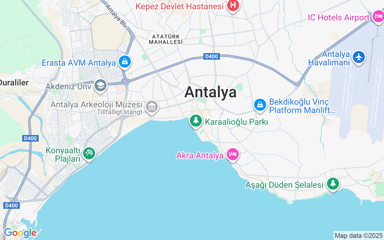 Plats för Guletbåt: Hamnen I Antalya, Antalya