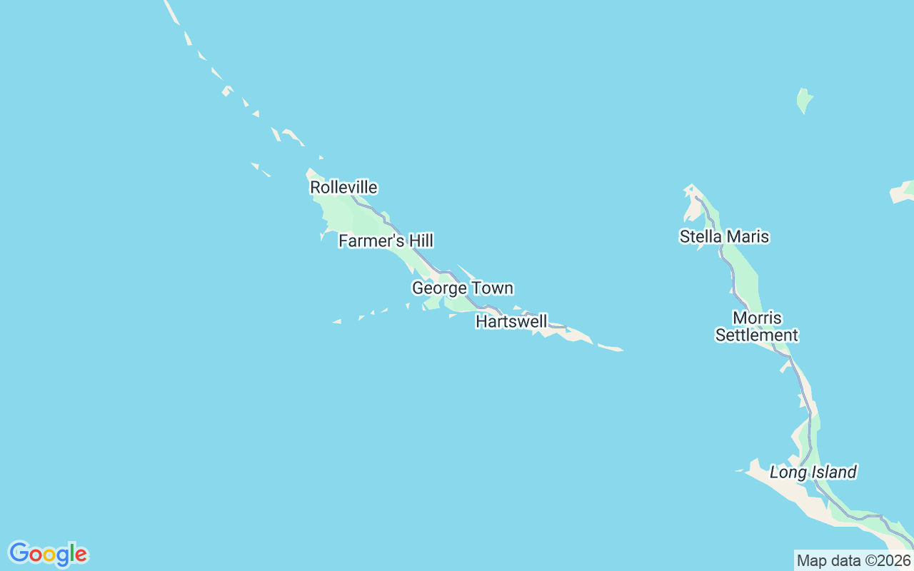 Luogo Catamarano: Cat Island, Bahamas, Port Howe, George Town