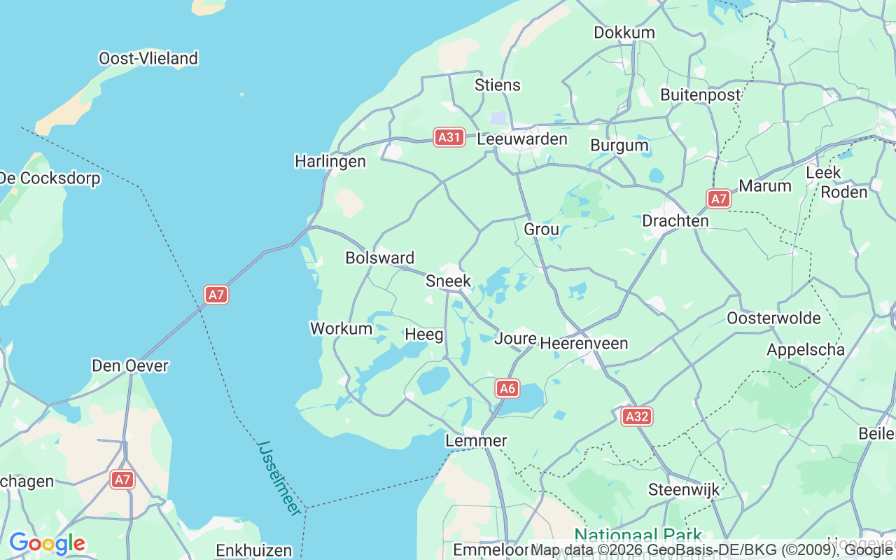 Emplacement du Péniche: Sneek, Sneek