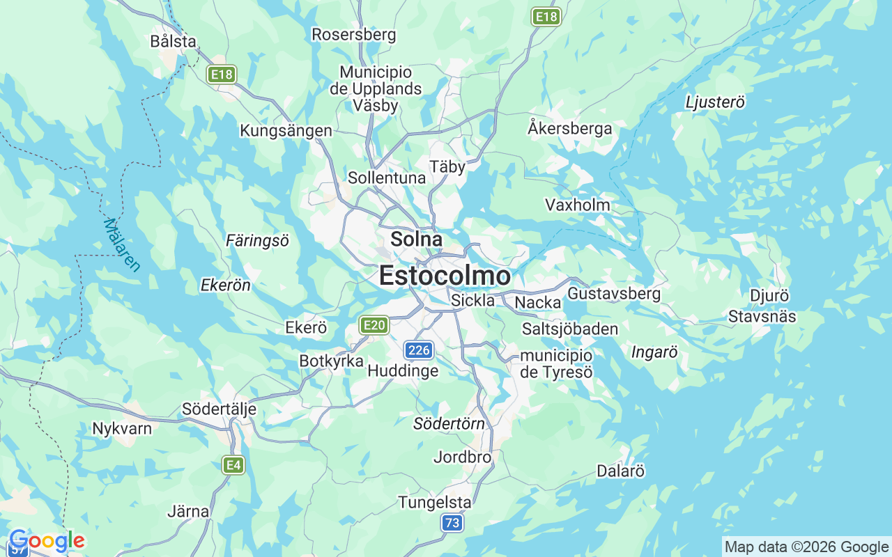 Ubicación Lancha: Saltsjöbaden Båtklubb, Estocolmo