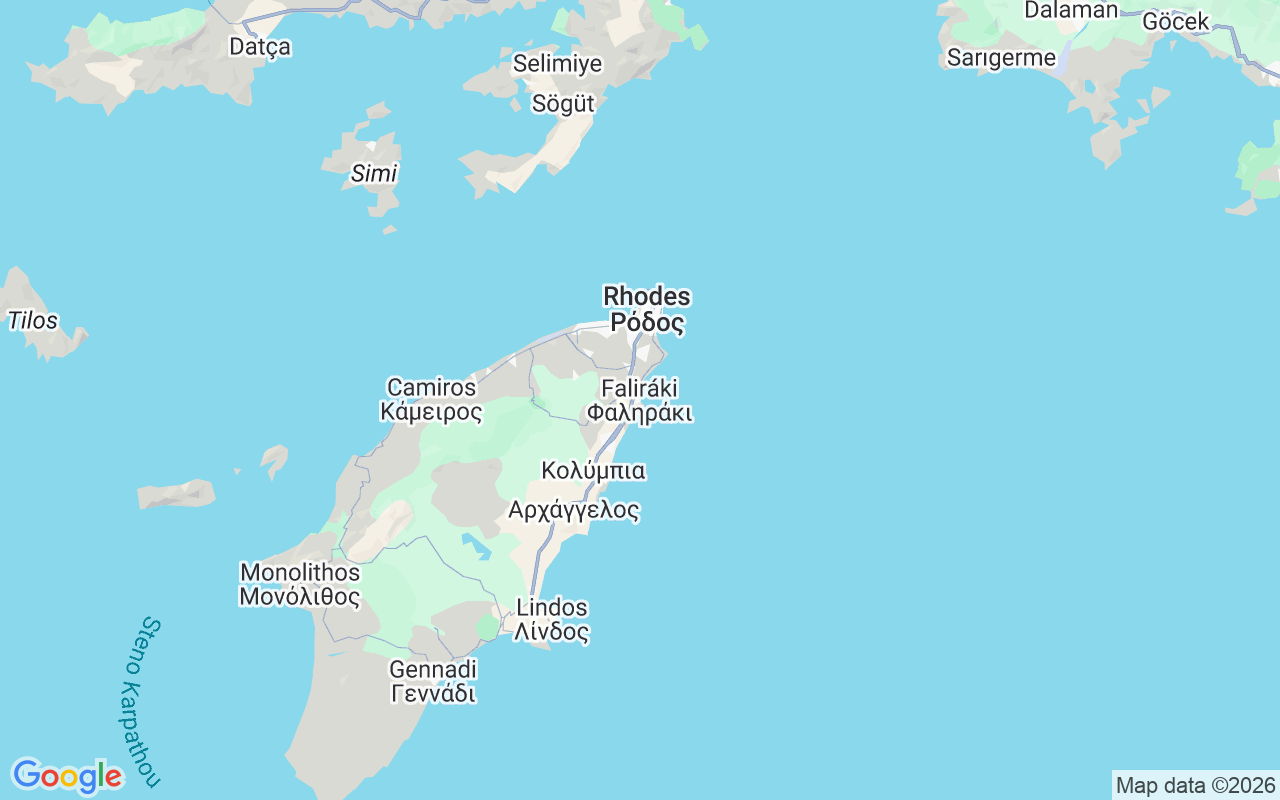 Emplacement du Bateau sans permis: Harbour, Faliráki