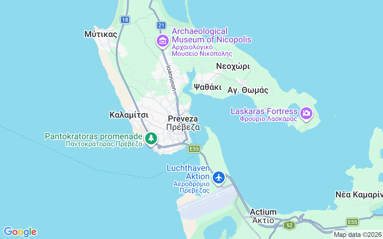De locatie van Catamaran: Preveza Marina, Preveza