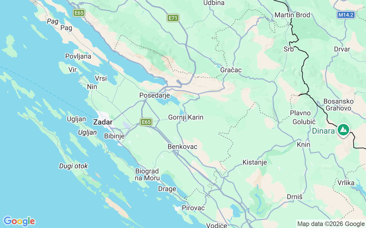 Ubicación Neumática: Uvala Maestral, Zadar