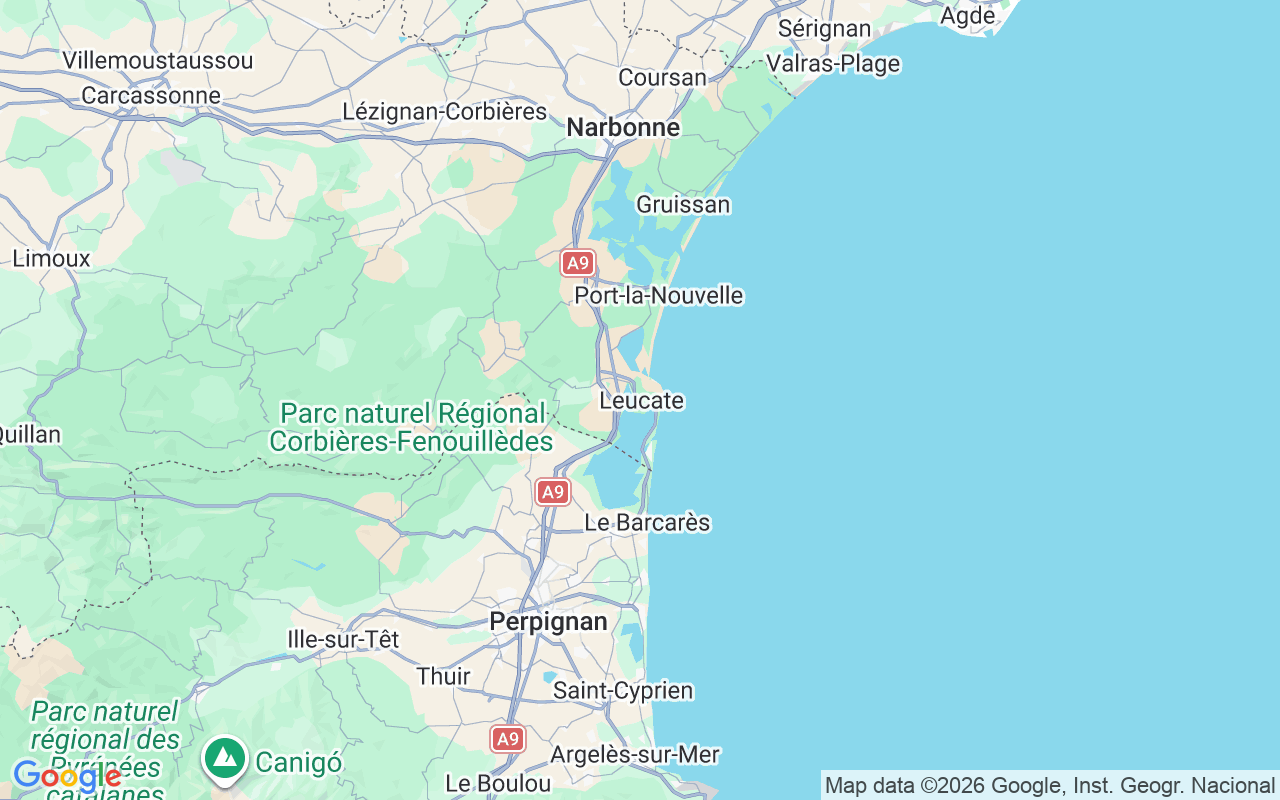 Emplacement du Catamaran: Leucate, Leucate