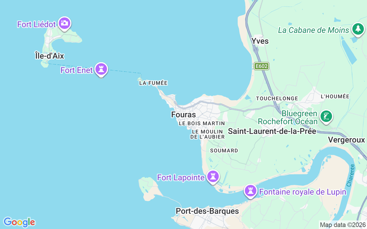 Location of the Motorboat: Fouras Sud, 17450 Fouras