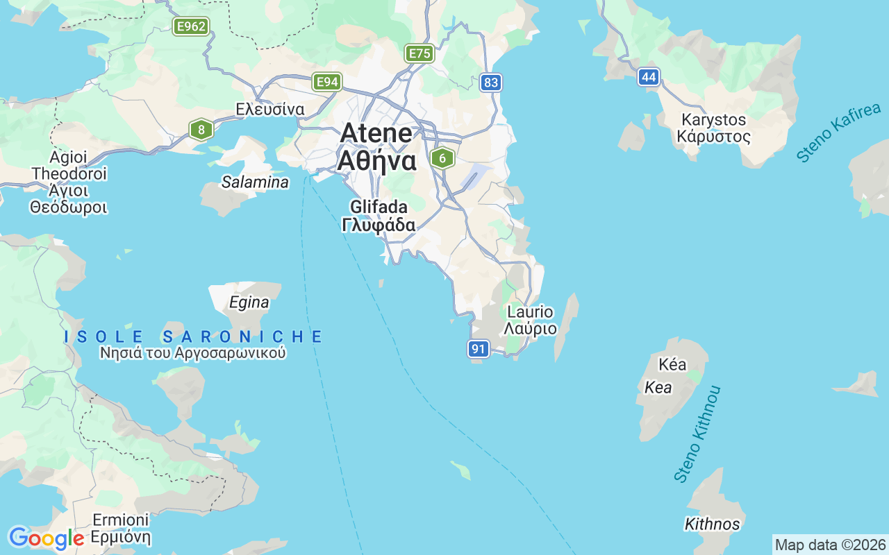 Luogo Gommone: Lagonisi, Grecia