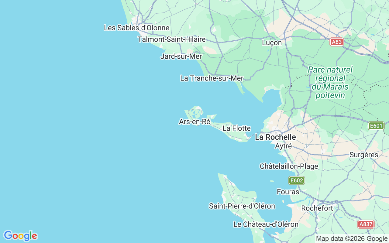 Emplacement du Semi-rigide: Ars En Ré, Ars-En-Ré
