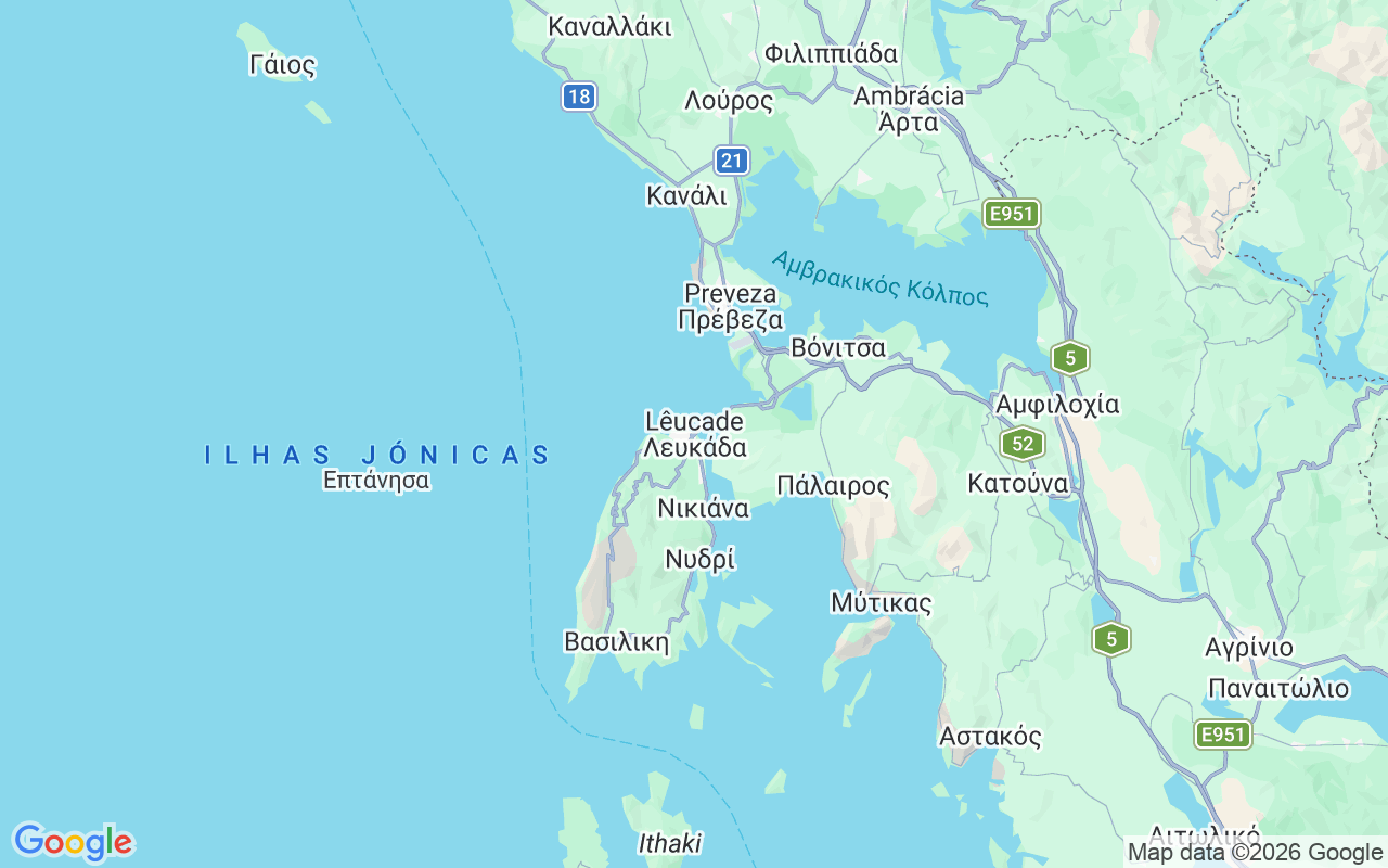 Localização do(a) Catamarã: Lêucade 311 00, Grécia
