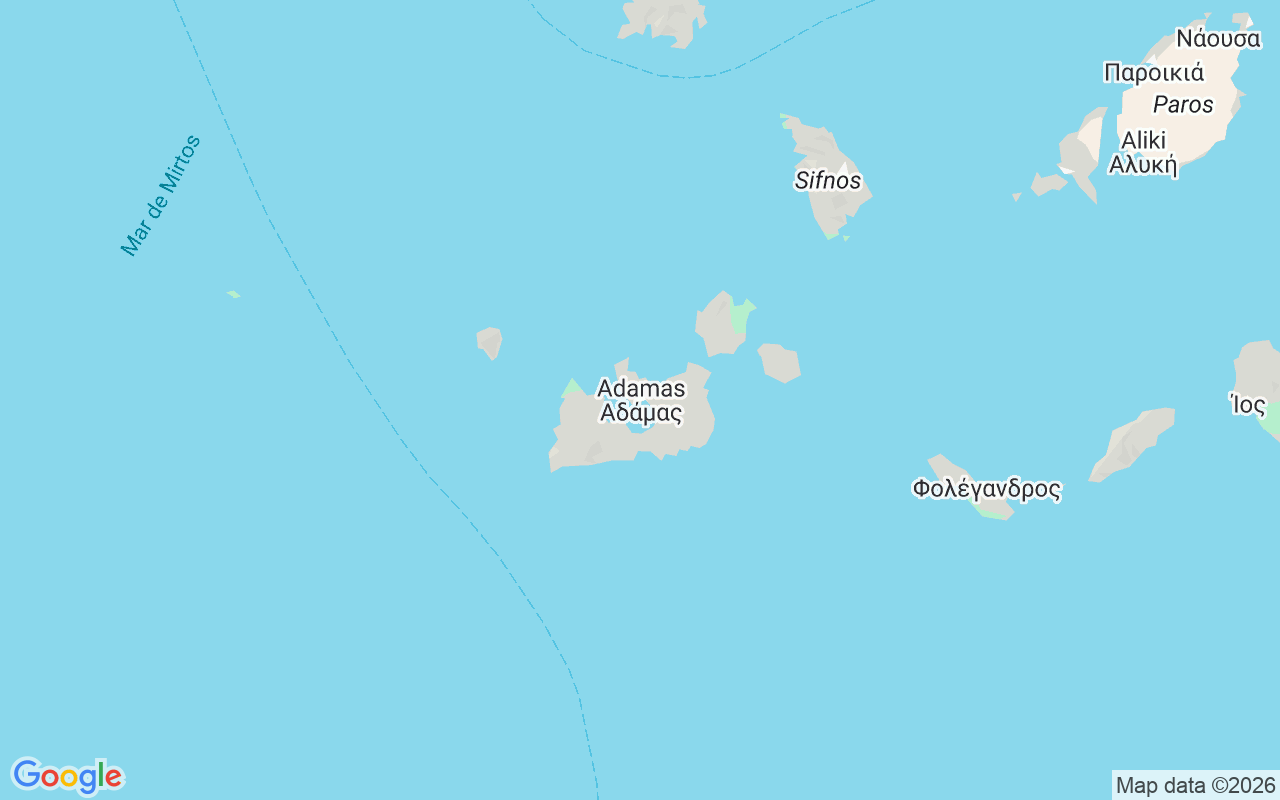 Ubicación Catamarán: Adamantas, Adamas