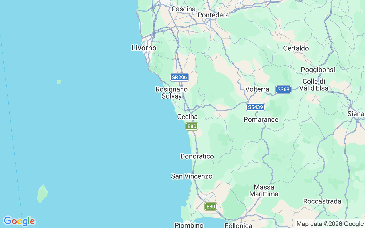 Ubicación Neumática: Porto Di Cecina, 57023 Cecina