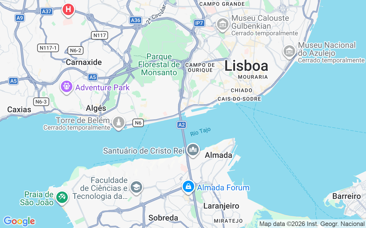 Ubicación Catamarán: Doca De Santo Amaro, Lisboa