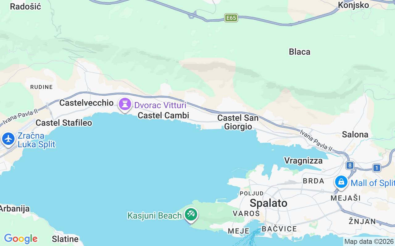 Luogo Yacht a motore: Marina Kastela, Brazza
