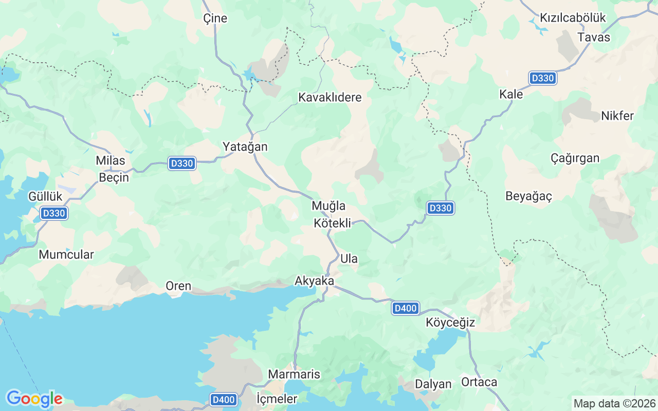 Emplacement du Goélette: Fethiye, Muğla