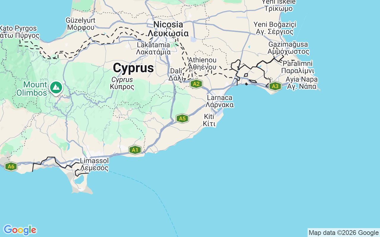 Location of the Sailboat: Larnaca, Larnaca
