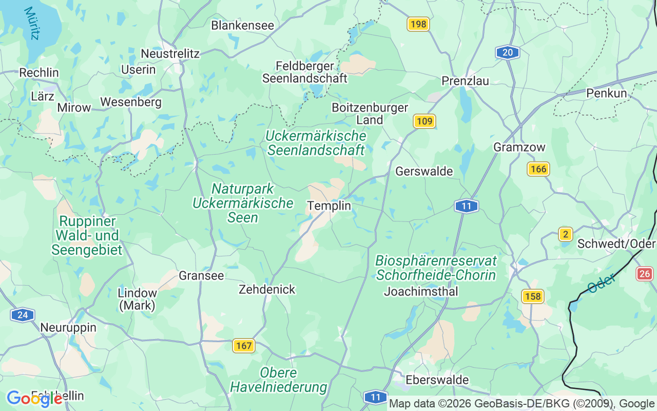 Liegeplatz Hausboot: Stadthafen, 17268 Templin