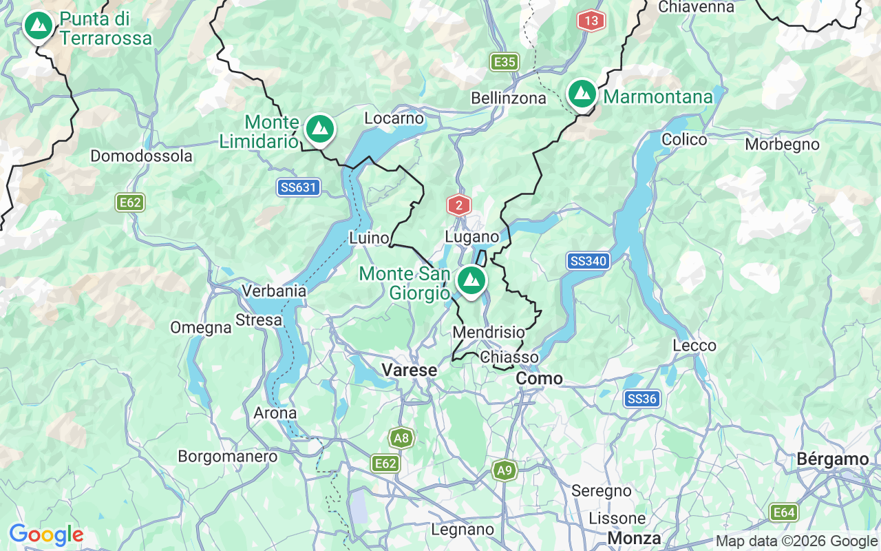 De locatie van Motorboot: Comunale, 21050 Brusimpiano