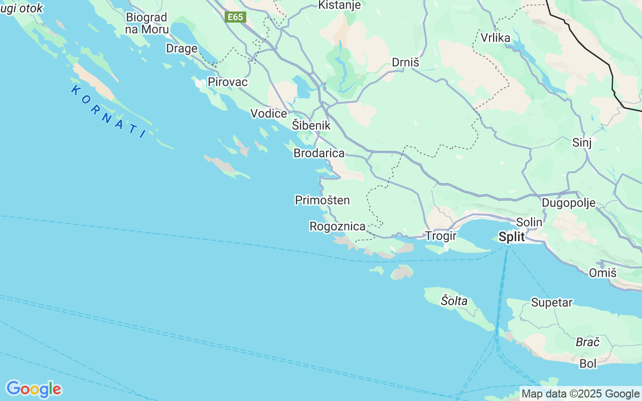 Localização do(a) Lancha: Marina Kremik, Primošten