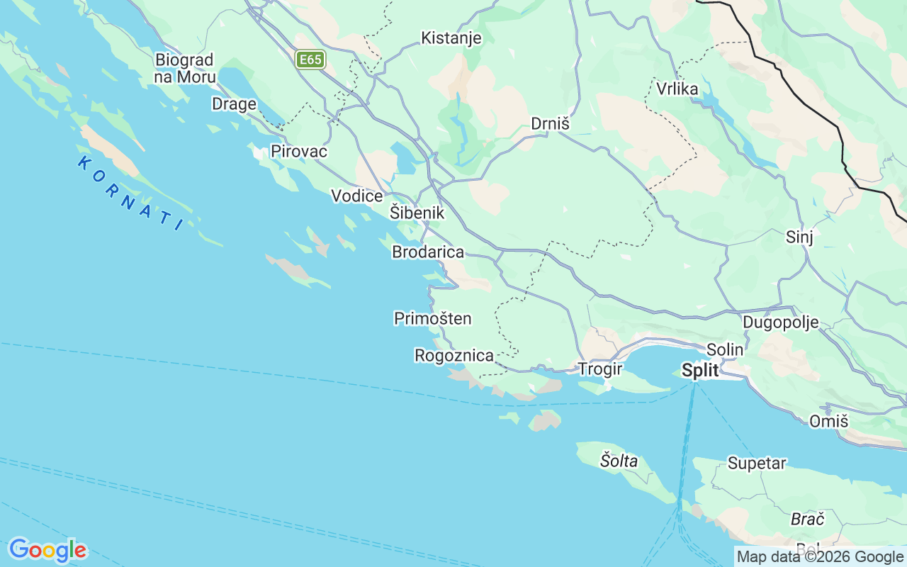 Localização do(a) Lancha: Grebaštica, Grebaštica