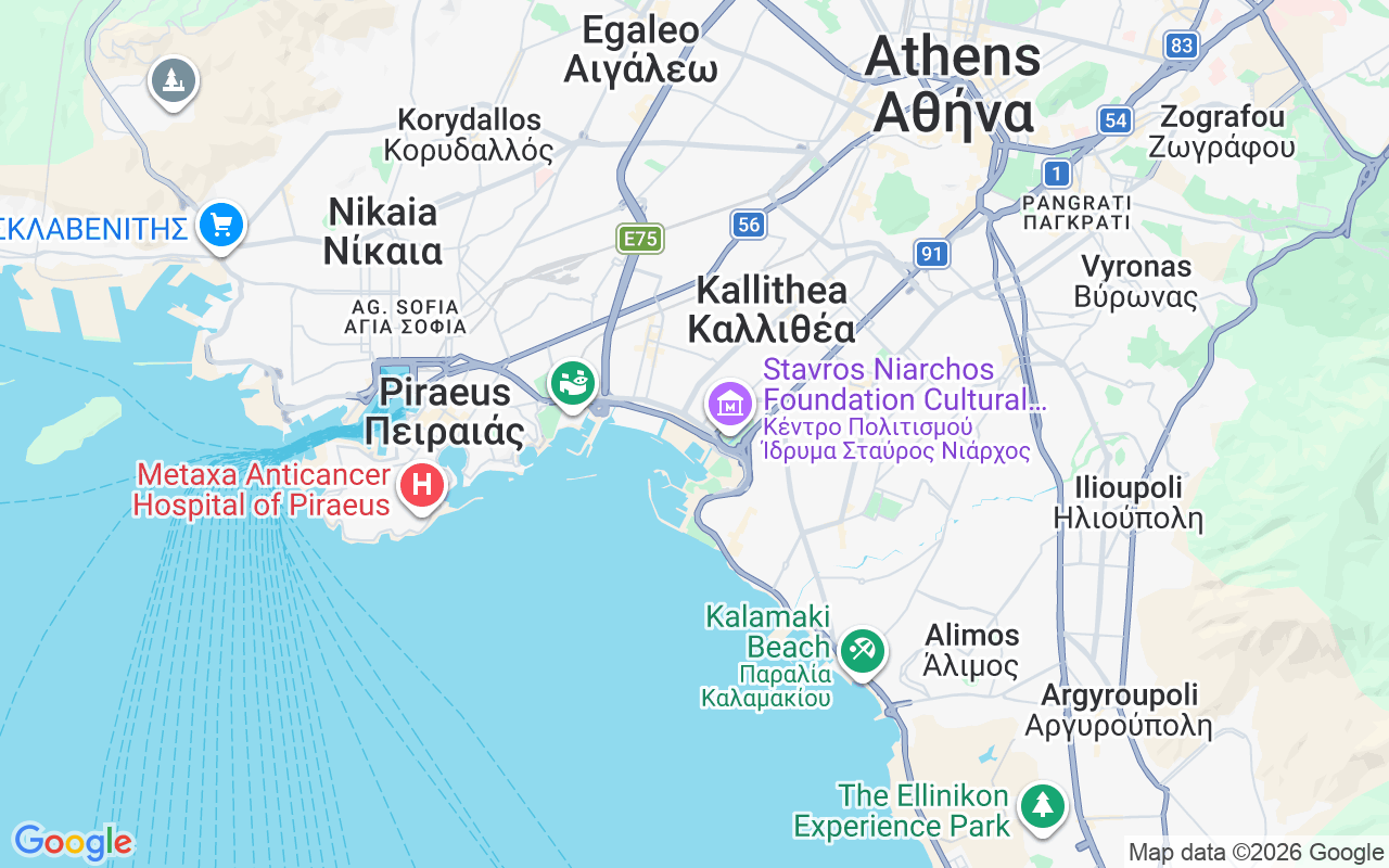 Location of the Sailboat: Marina Delta Kallithea, Athens