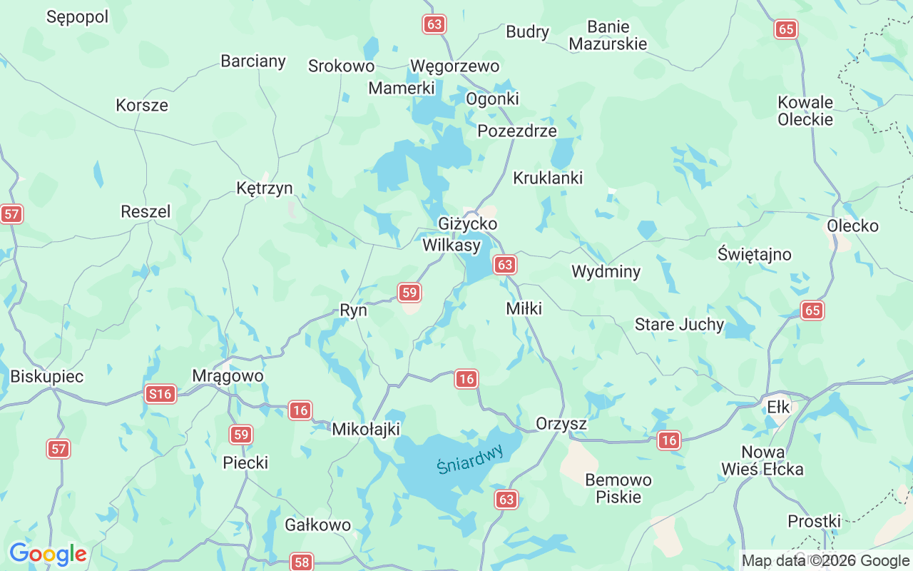 Emplacement du Péniche: Sun Bila, Bogaczewo 504, Bogaczewo