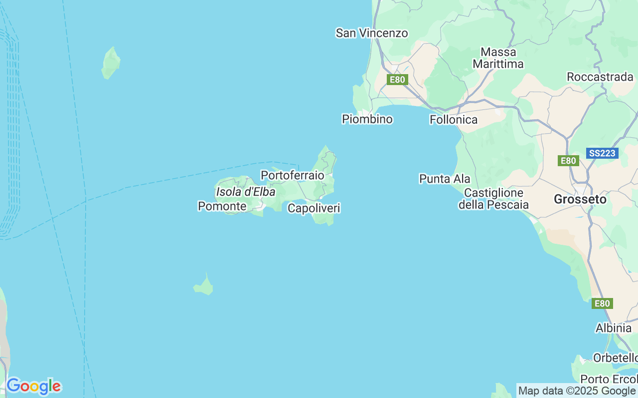 Plats för Motorbåt: Porto Azzurro, 57036 Porto Azzurro Li