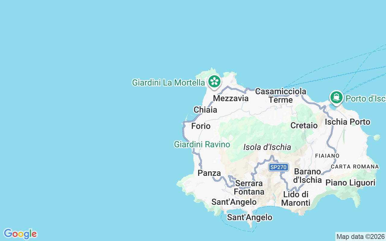 Localização do(a) Lancha: Forio, Itália