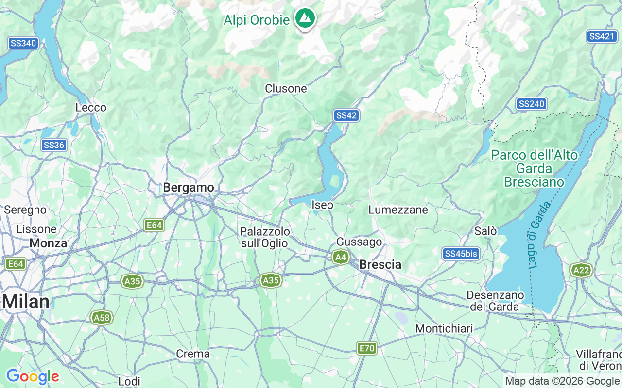 Location of the RIB: Cantiere Nautico Piantoni, 24060 Predore