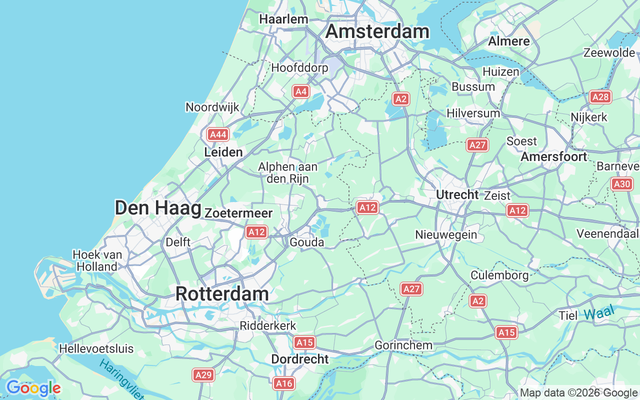 De locatie van Motorboot: Buitenkerk, Bodegraven