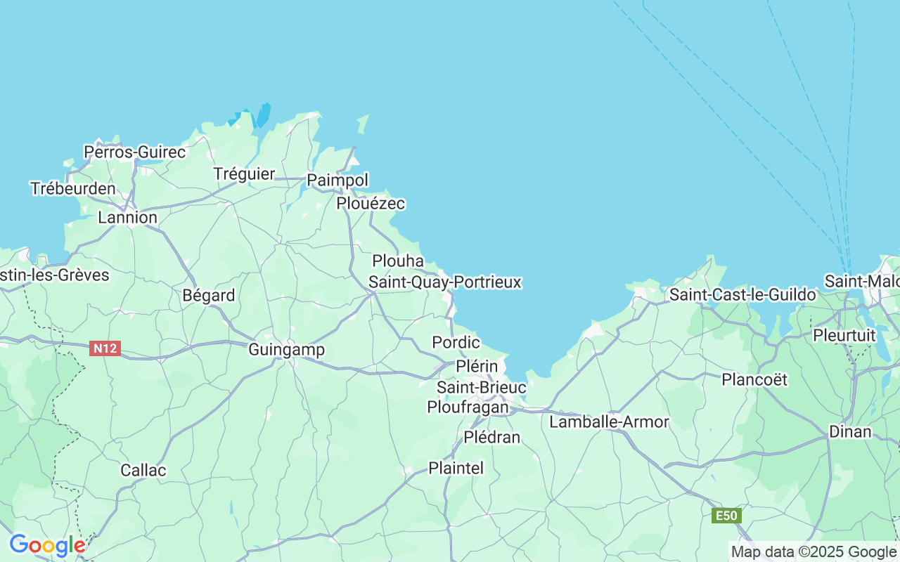De locatie van Motorboot: Saint-Quay-Portrieux, Saint-Quay-Portrieux