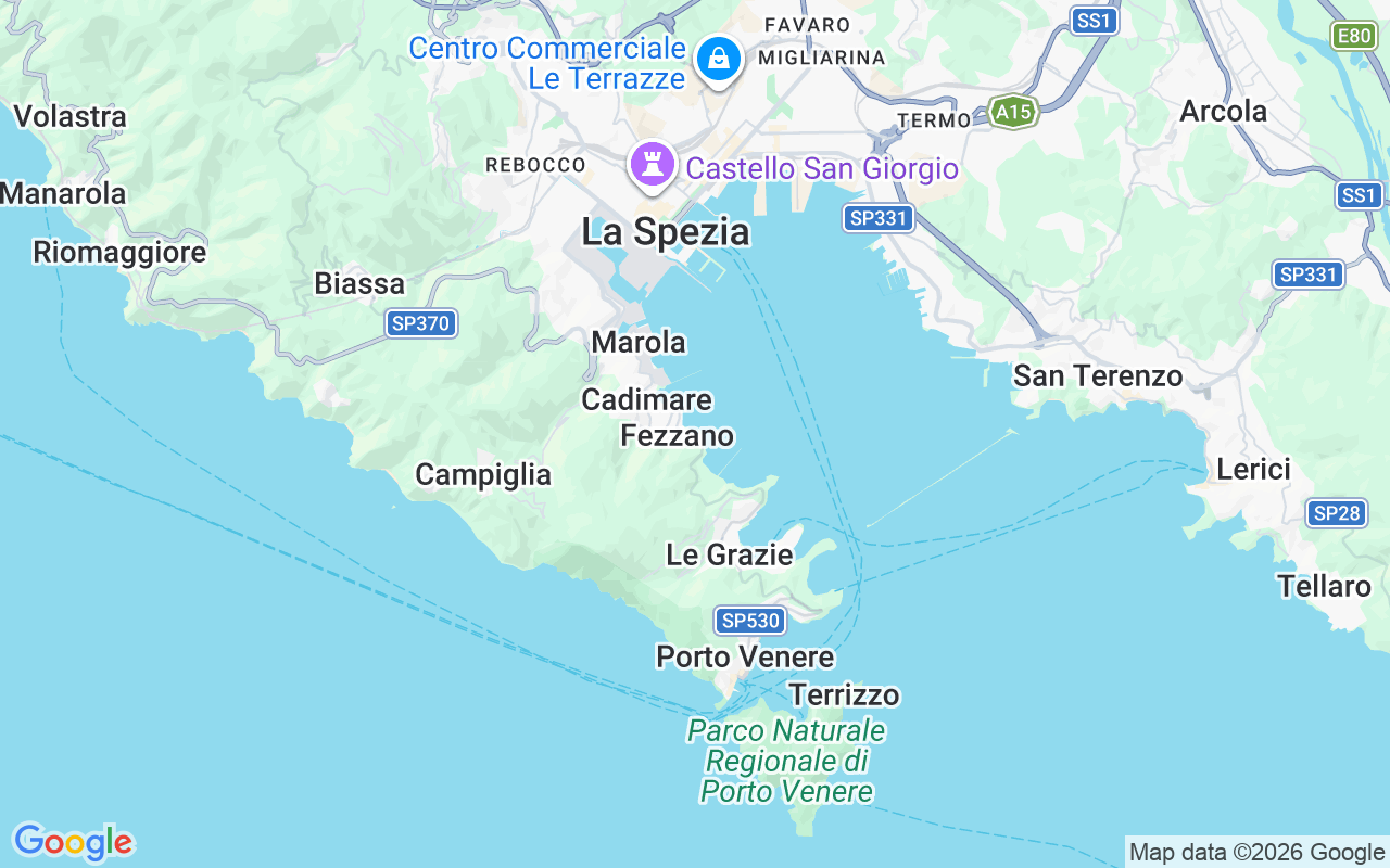 Plats för Segelbåt: Fezzano, Italien