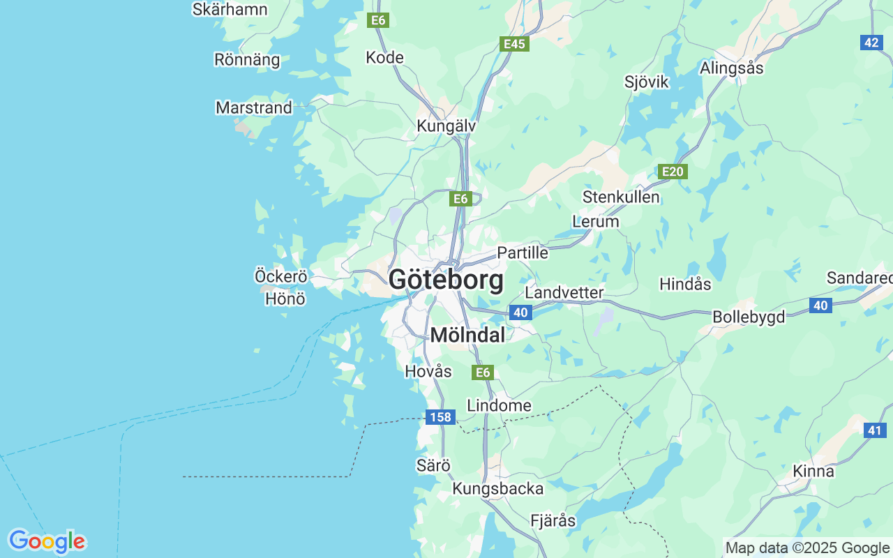 Plats för Motorbåt: Långedrag, Göteborg