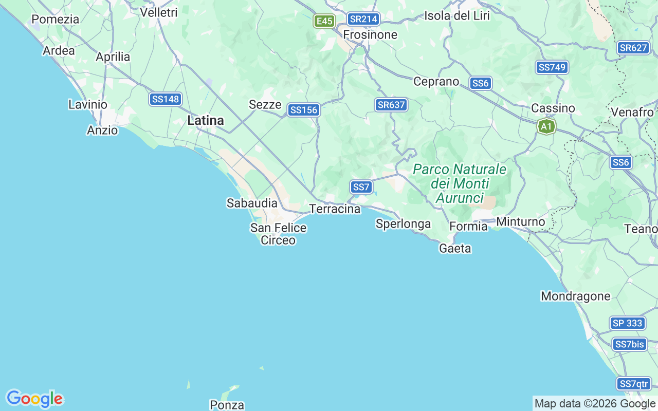 De locatie van Motorboot: Porto Badino, 04019 Terracina