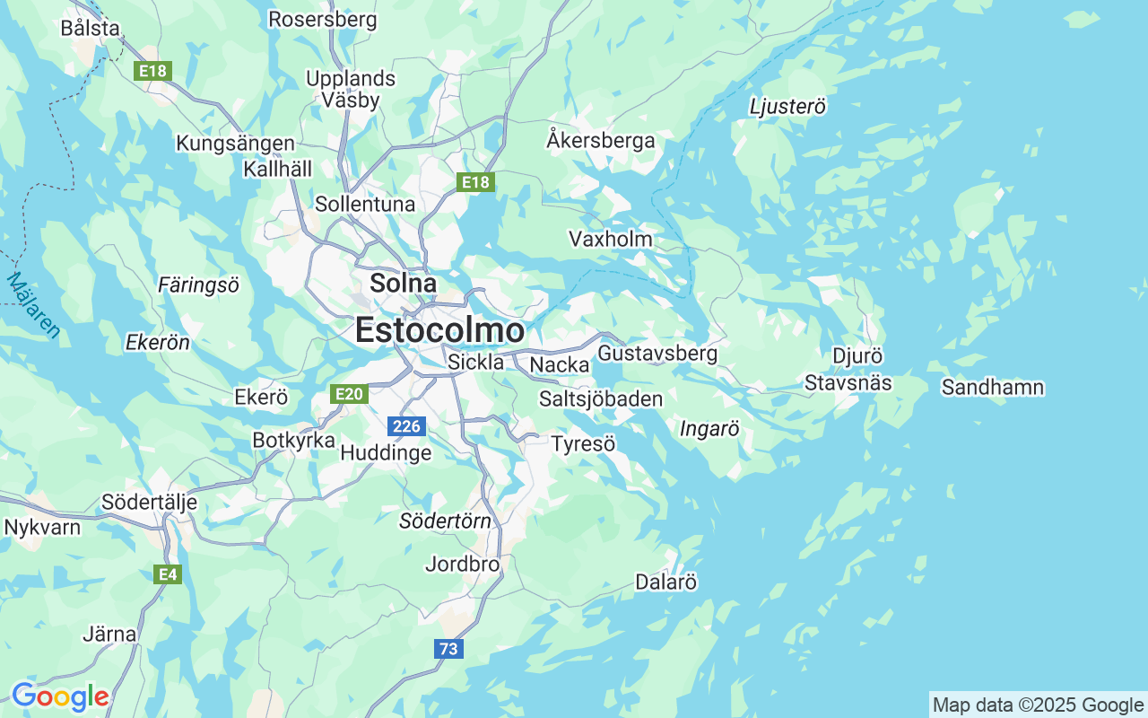 Localização do(a) Veleiro: Nacka, Suécia