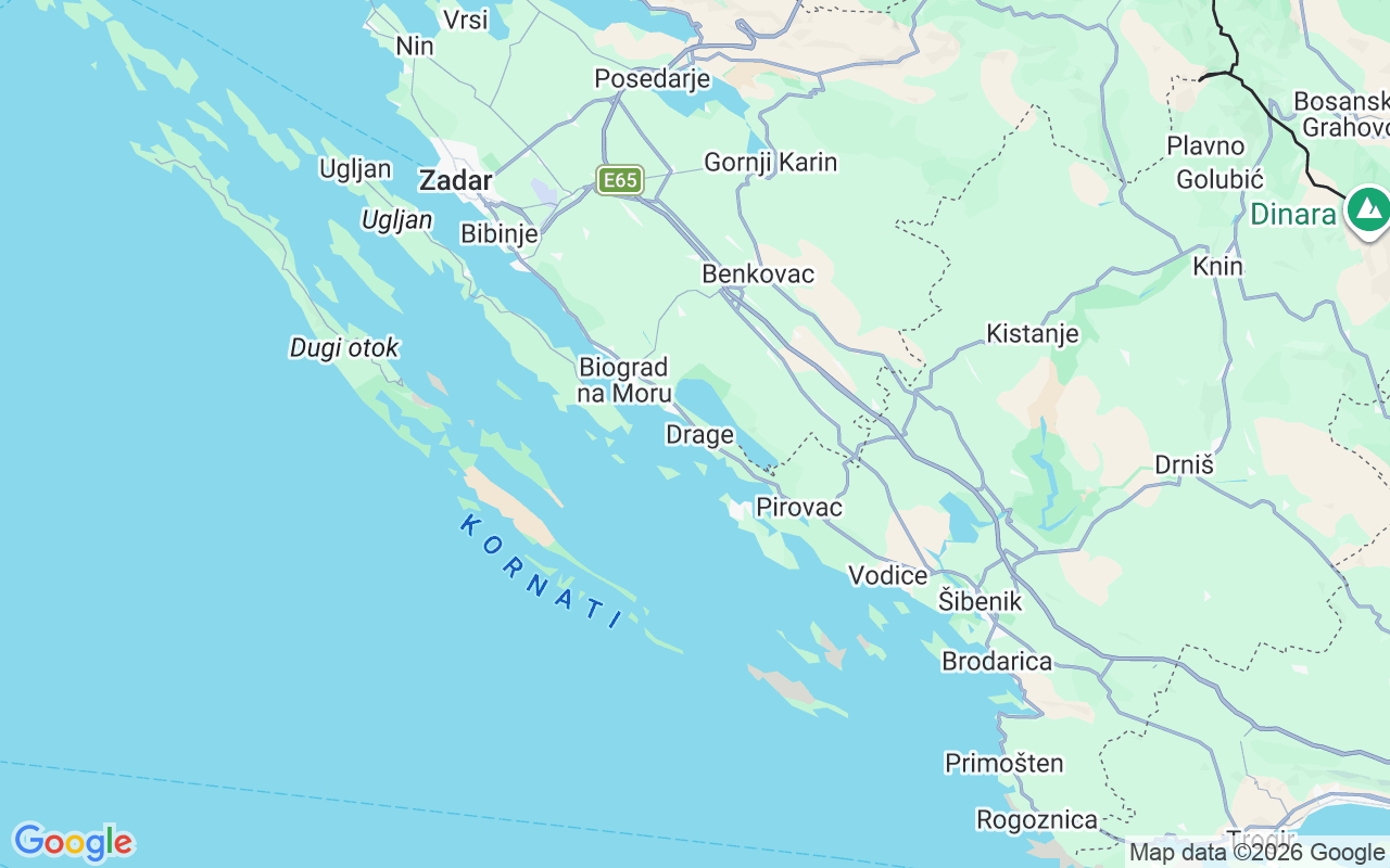 Liegeplatz RIB: Pakoštane, Pakoštane