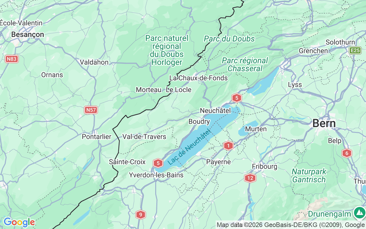 Location of the Sailboat: Auvernier, Neuchâtel