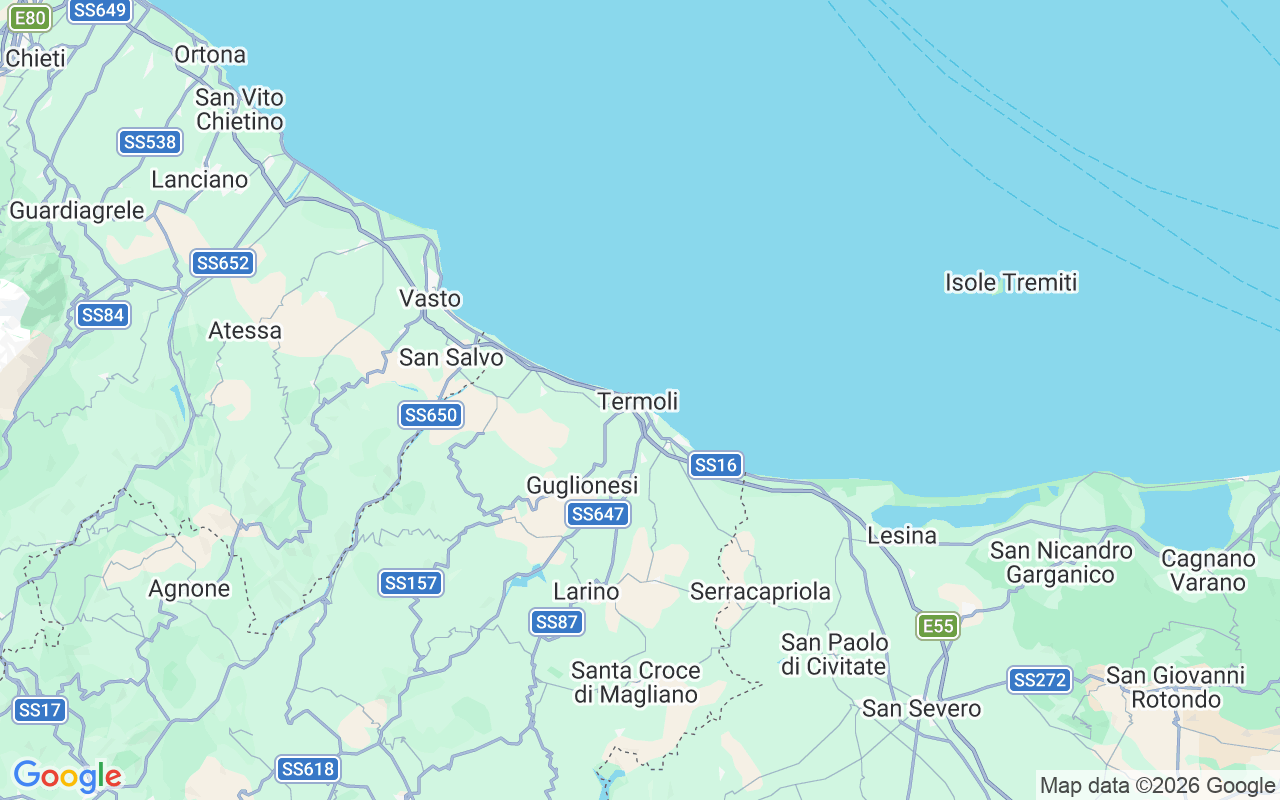 Liegeplatz Segelboot: Porto Turistico Marina Di San Pietro, 86039 Termoli