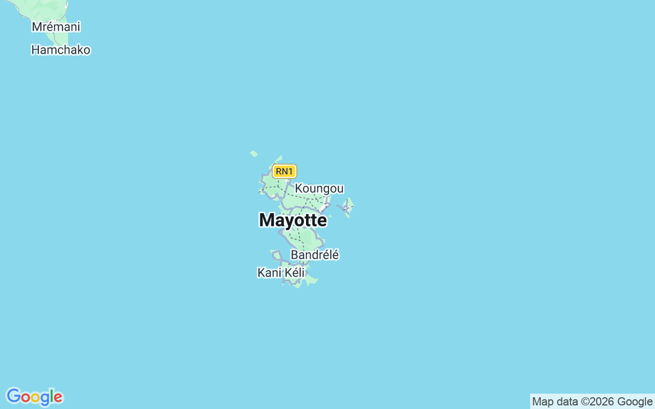 Emplacement du Bateau à moteur: Mamoudzou, Mamoudzou