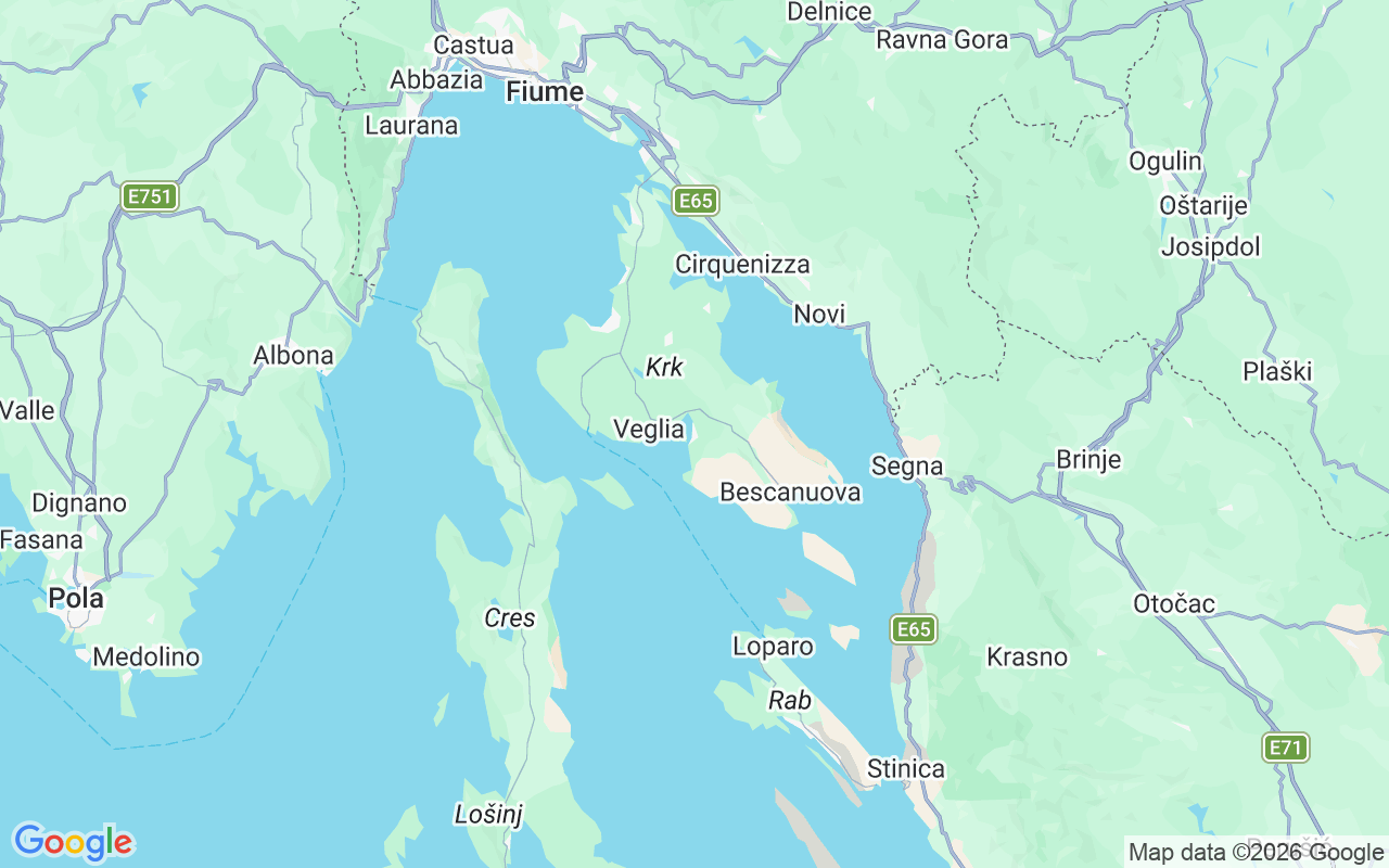 Luogo Barca a vela: Ponte, Croazia