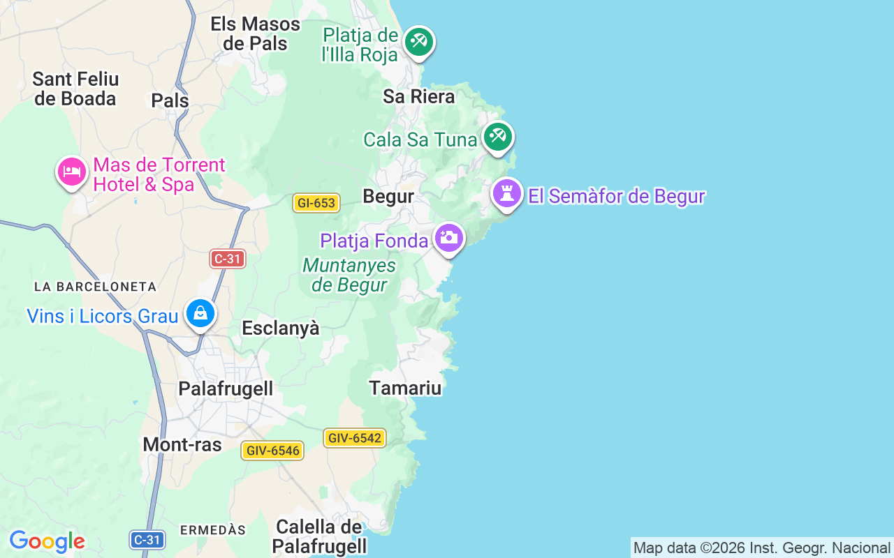 Location of the Motorboat: Club Náutico De Aiguablava, Begur