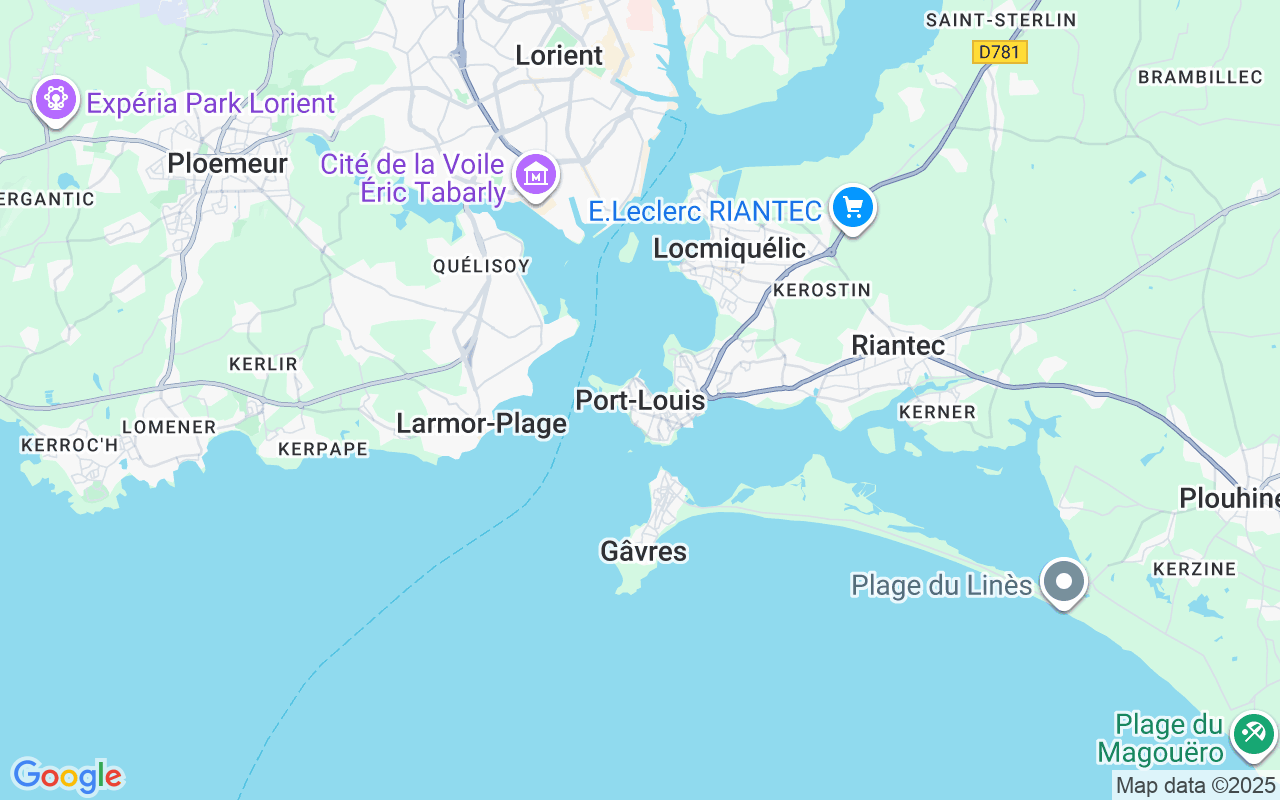 Plats för RIB-båt: 56100 Lorient, Frankrike